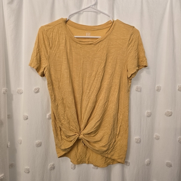 GAP Lux T In The Color Mustard Women's Size Xs - Picture 1 of 5